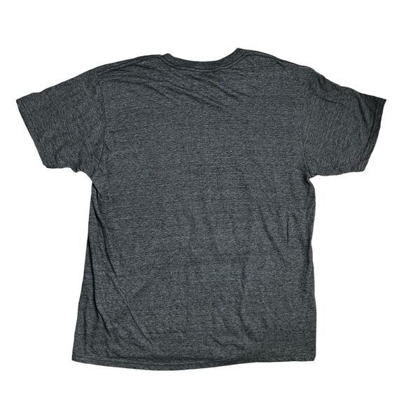 NEFF T-Shirt Men’s L Grey Logo Spellout Cotton Short Sleeve Trippy Charcoal - Picture 6 of 7